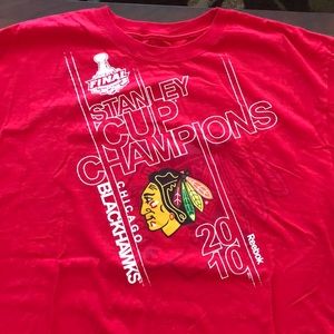Blackhawks 2010 championship t-shirt